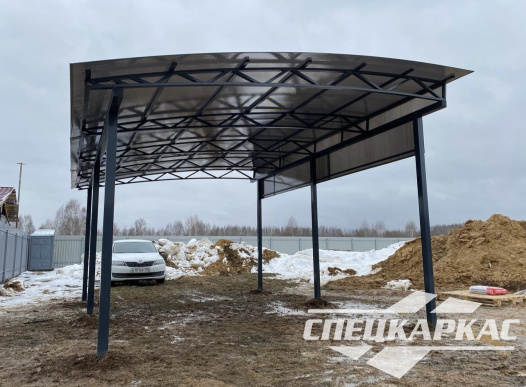 Навес для машины односкатного типа №47 - фото 1429